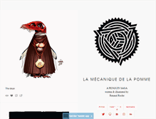 Tablet Screenshot of lamecaniquedelapomme.com